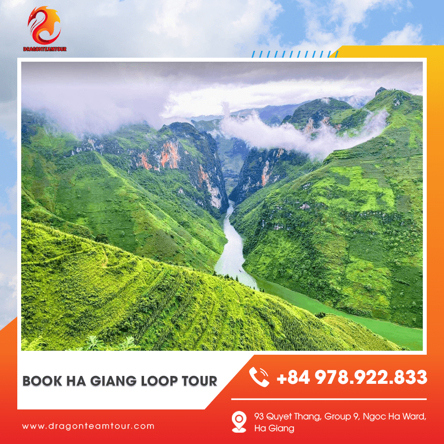 Scenic mountain pass Book Ha Giang Loop tour