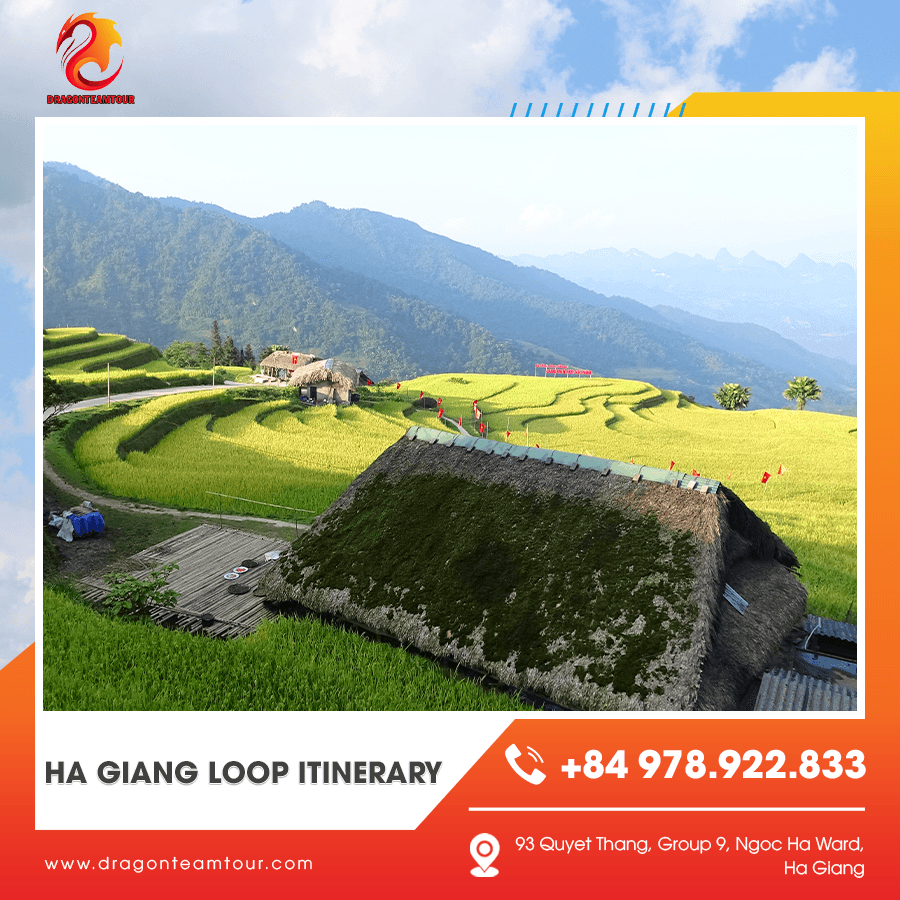 Sunrise viewpoint featured in the Ha Giang Loop itinerary journey