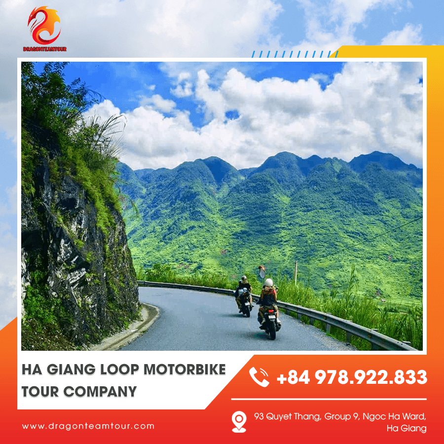 Ha Giang Loop motorbike tour company mountain pass ride