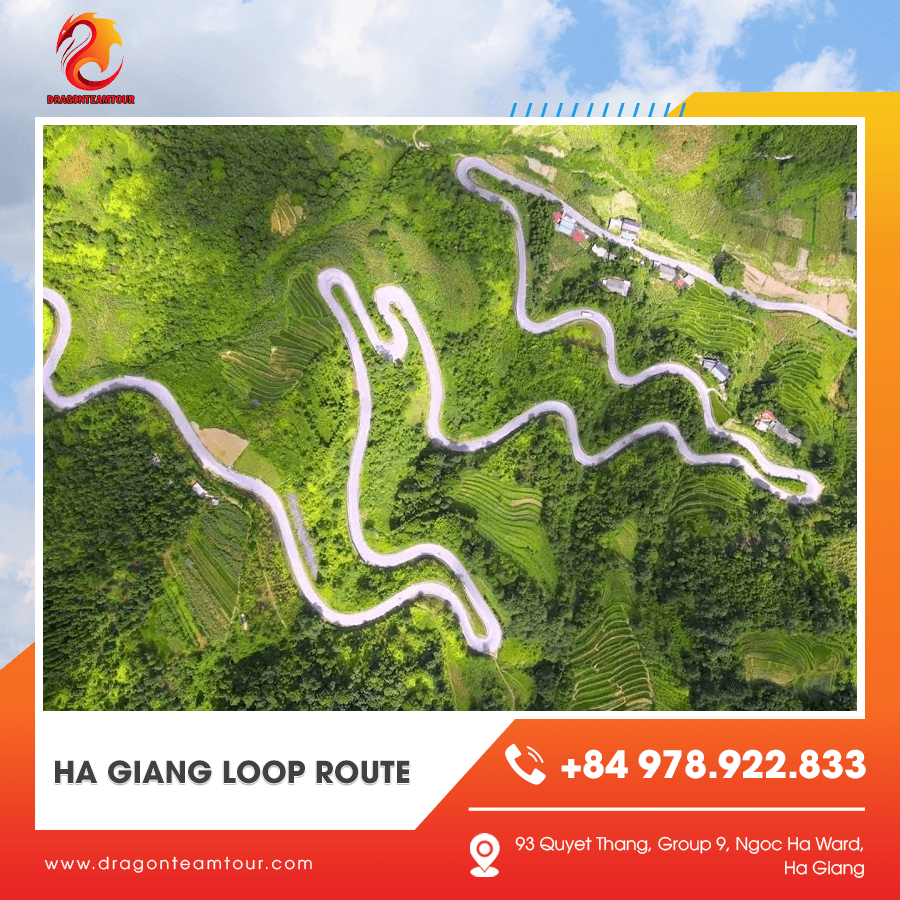 Ma Pi Leng Pass featured on the Ha Giang Loop route