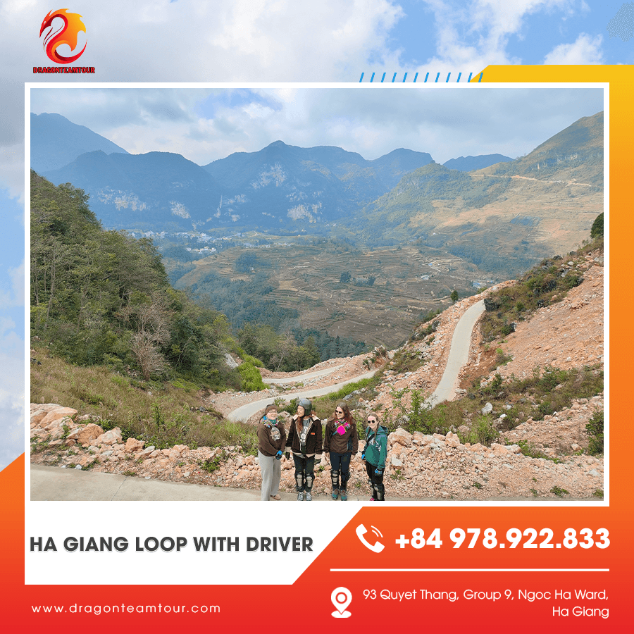 Ha Giang Loop with Driver panoramic landscape